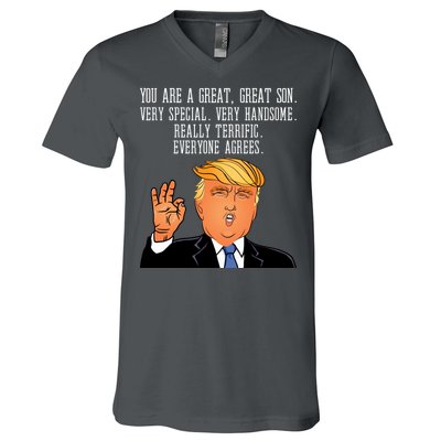 Donald Trump Your A Great Son V-Neck T-Shirt