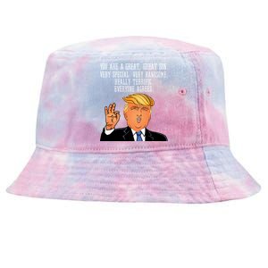 Donald Trump Your A Great Son Tie-Dyed Bucket Hat