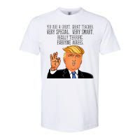 Donald Trump Your A Great Teacher Softstyle® CVC T-Shirt