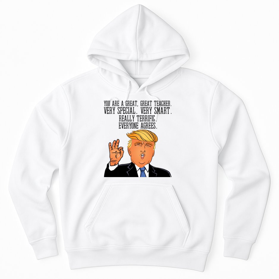 Donald Trump Your A Great Teacher Hoodie