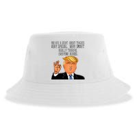 Donald Trump Your A Great Teacher Sustainable Bucket Hat