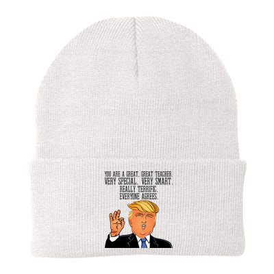 Donald Trump Your A Great Teacher Knit Cap Winter Beanie