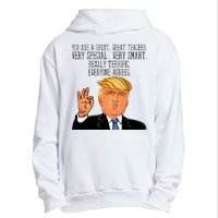 Donald Trump Your A Great Teacher Urban Pullover Hoodie