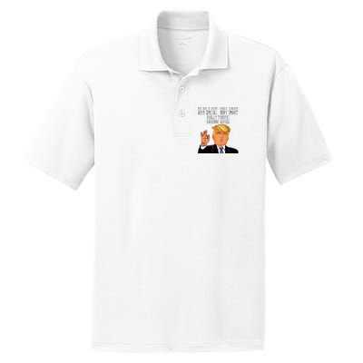 Donald Trump Your A Great Teacher PosiCharge RacerMesh Polo