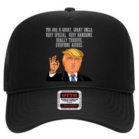 Donald Trump Your A Great Uncle Trucker Hat