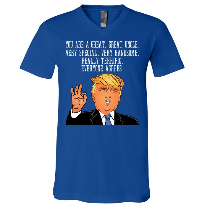 Donald Trump Your A Great Uncle V-Neck T-Shirt