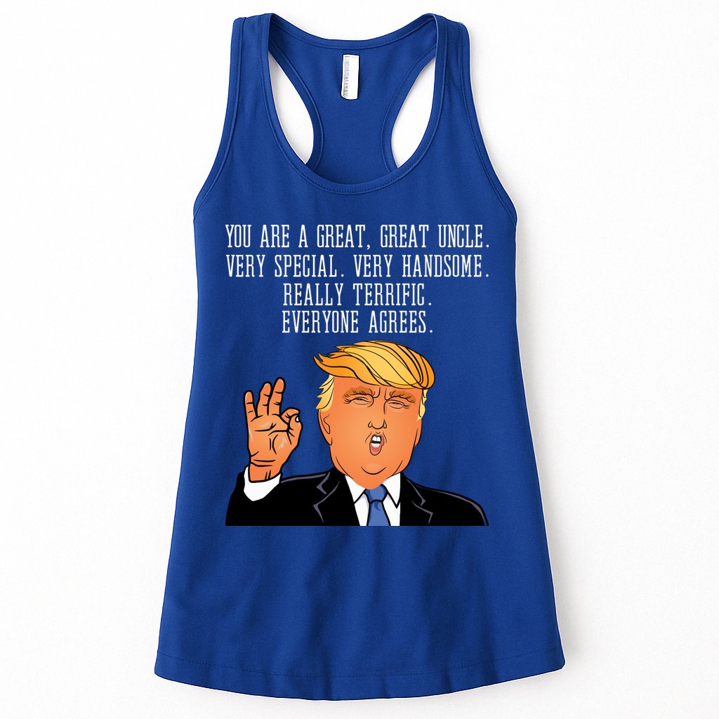 Donald Trump Your A Great Uncle Womens Tank Top