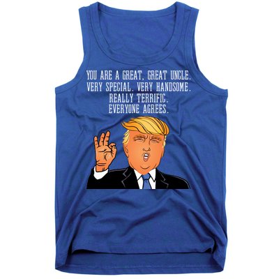 Donald Trump Your A Great Uncle Tank Top