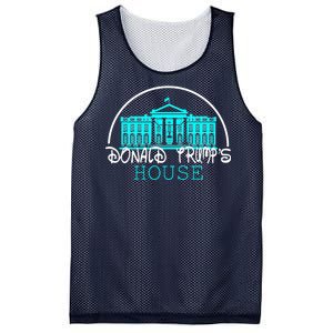 Donald Trump's White House Mesh Reversible Basketball Jersey Tank