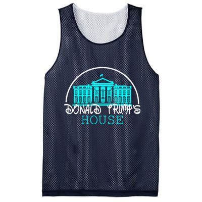 Donald Trump's White House Mesh Reversible Basketball Jersey Tank