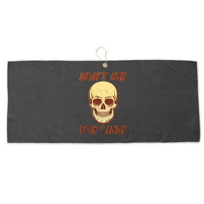 Don't Ask For Candy  Large Microfiber Waffle Golf Towel