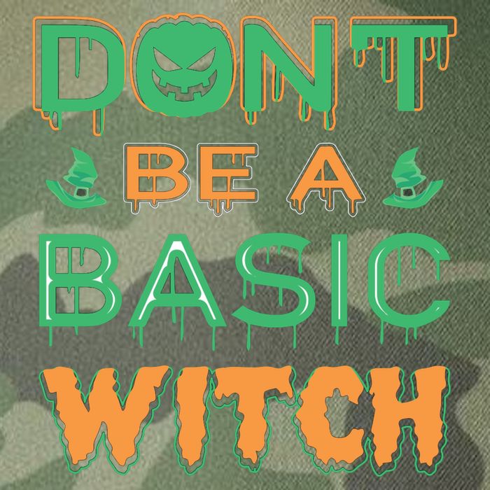 Don't Be A Basic Witch Legacy Tie Dye Trucker Hat