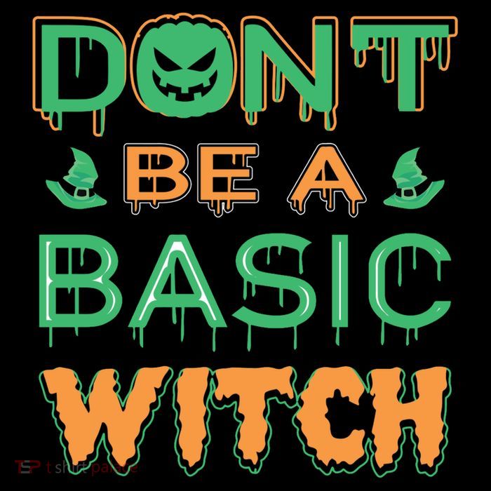 Don't Be A Basic Witch Tall T-Shirt