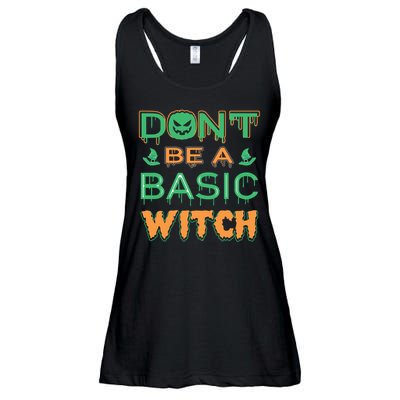 Don't Be A Basic Witch Ladies Essential Flowy Tank