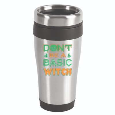 Don't Be A Basic Witch 16oz Travel Tumbler