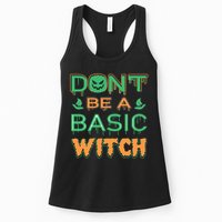 Don't Be A Basic Witch Womens Tank Top