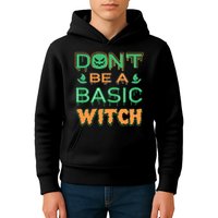 Don't Be A Basic Witch Kids Hoodie