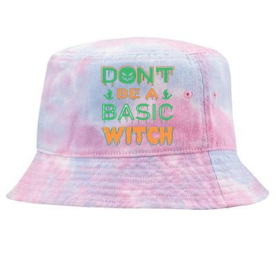 Don't Be A Basic Witch Tie-Dyed Bucket Hat