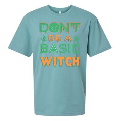 Don't Be A Basic Witch Sueded Cloud Jersey T-Shirt