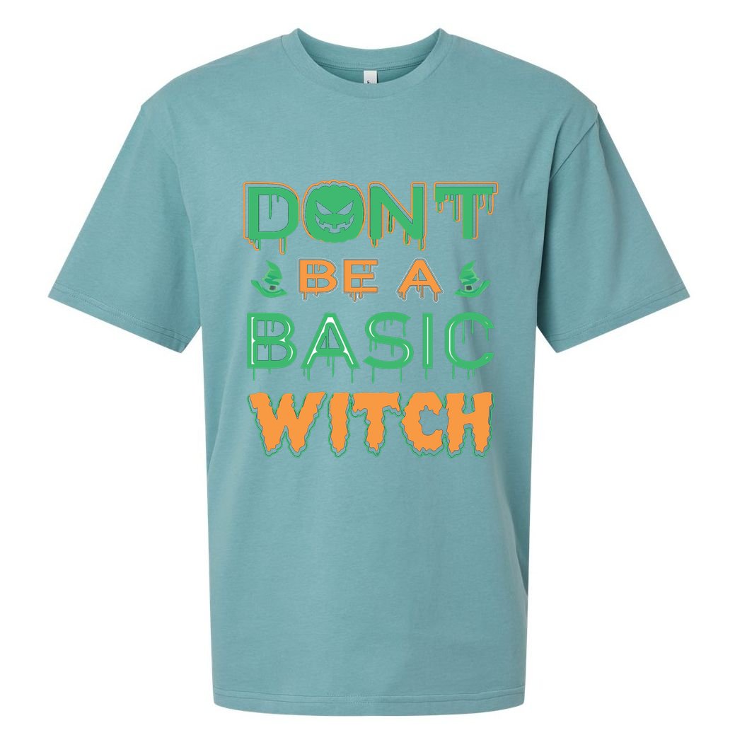 Don't Be A Basic Witch Sueded Cloud Jersey T-Shirt