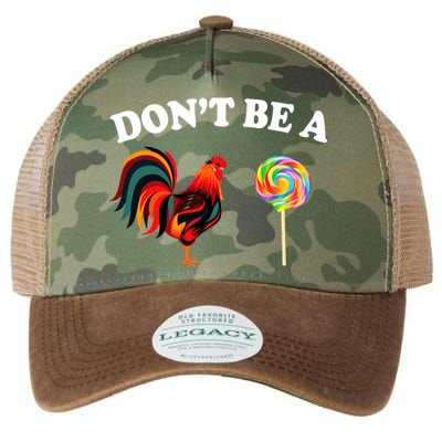 Don't Be A Chicken Lollipop Legacy Tie Dye Trucker Hat