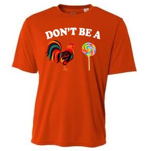 Don't Be A Chicken Lollipop Cooling Performance Crew T-Shirt