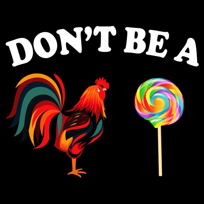 Don't Be A Chicken Lollipop Bucket Hat