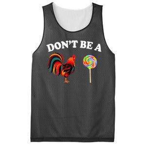 Don't Be A Chicken Lollipop Mesh Reversible Basketball Jersey Tank