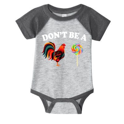Don't Be A Chicken Lollipop Infant Baby Jersey Bodysuit