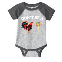 Don't Be A Chicken Lollipop Infant Baby Jersey Bodysuit