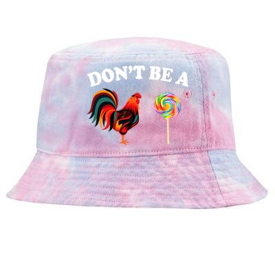 Don't Be A Chicken Lollipop Tie-Dyed Bucket Hat