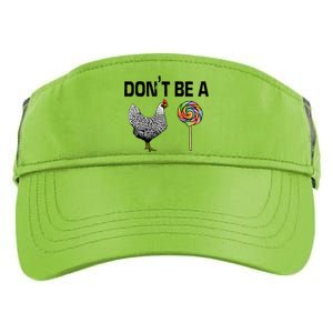 Don't Be A Chicken Sucker Adult Drive Performance Visor