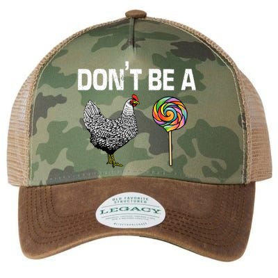 Don't Be A Chicken Sucker Legacy Tie Dye Trucker Hat
