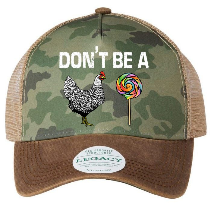 Don't Be A Chicken Sucker Legacy Tie Dye Trucker Hat