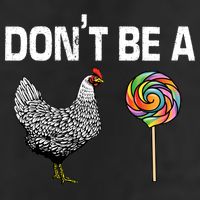 Don't Be A Chicken Sucker Adult Drive Performance Visor