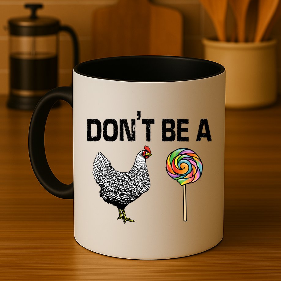 Don't Be A Chicken Sucker Mug