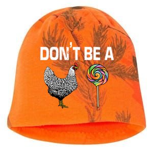 Don't Be A Chicken Sucker Kati - Camo Knit Beanie