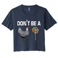 Don't Be A Chicken Sucker Crop Top