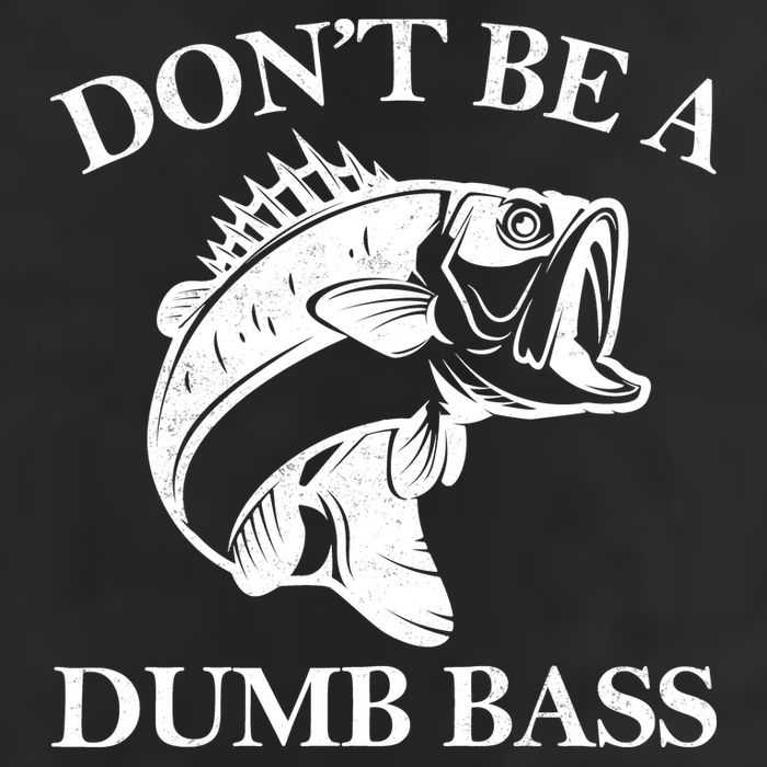 Don't Be A Dumb Bass Adult Drive Performance Visor