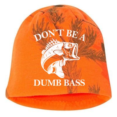 Don't Be A Dumb Bass Kati - Camo Knit Beanie