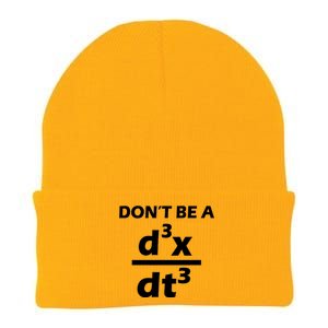 Don't Be A Jerk Mathematics Equation Knit Cap Winter Beanie