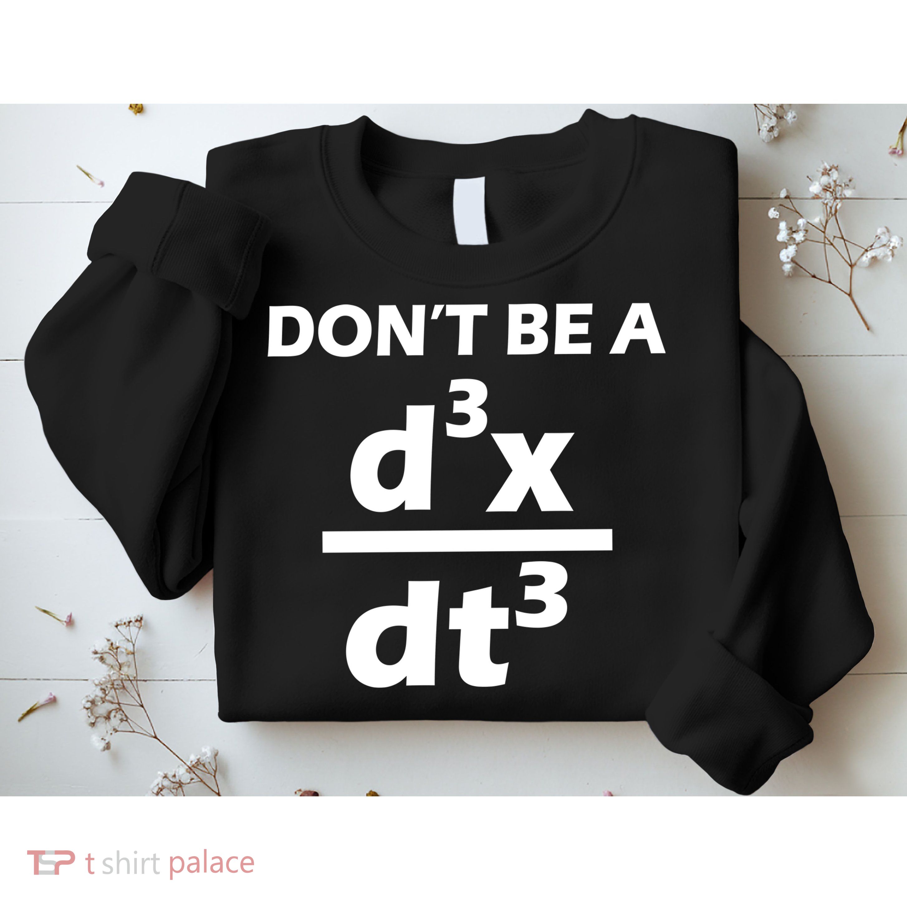 Don't Be A Jerk Mathematics Equation Sweatshirt