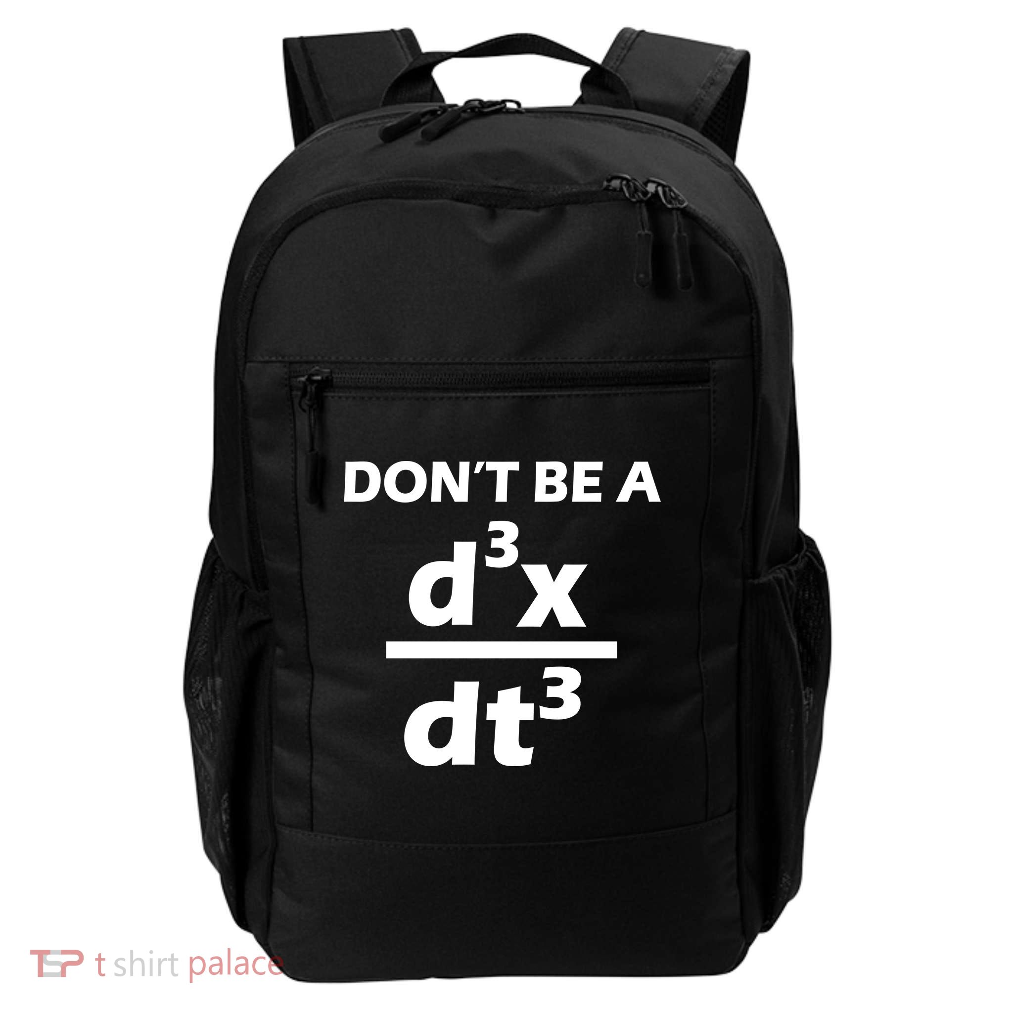 Don't Be A Jerk Mathematics Equation Daily Commute Backpack