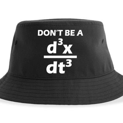 Don't Be A Jerk Mathematics Equation Sustainable Bucket Hat