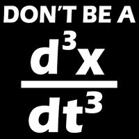 Don't Be A Jerk Mathematics Equation Drawstring Bag