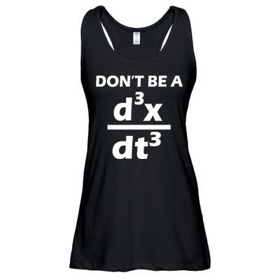 Don't Be A Jerk Mathematics Equation Ladies Essential Flowy Tank