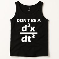 Don't Be A Jerk Mathematics Equation Tank Top