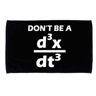 Don't Be A Jerk Mathematics Equation Microfiber Hand Towel