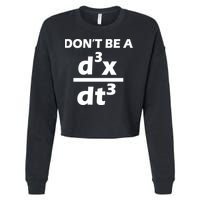 Don't Be A Jerk Mathematics Equation Cropped Pullover Crew