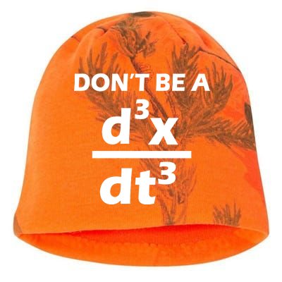 Don't Be A Jerk Mathematics Equation Kati - Camo Knit Beanie